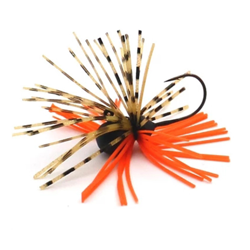 Fishing Lure Soft Plastic - 1pcs 3.5g 5.2g ซิลิโคน JIG HEAD