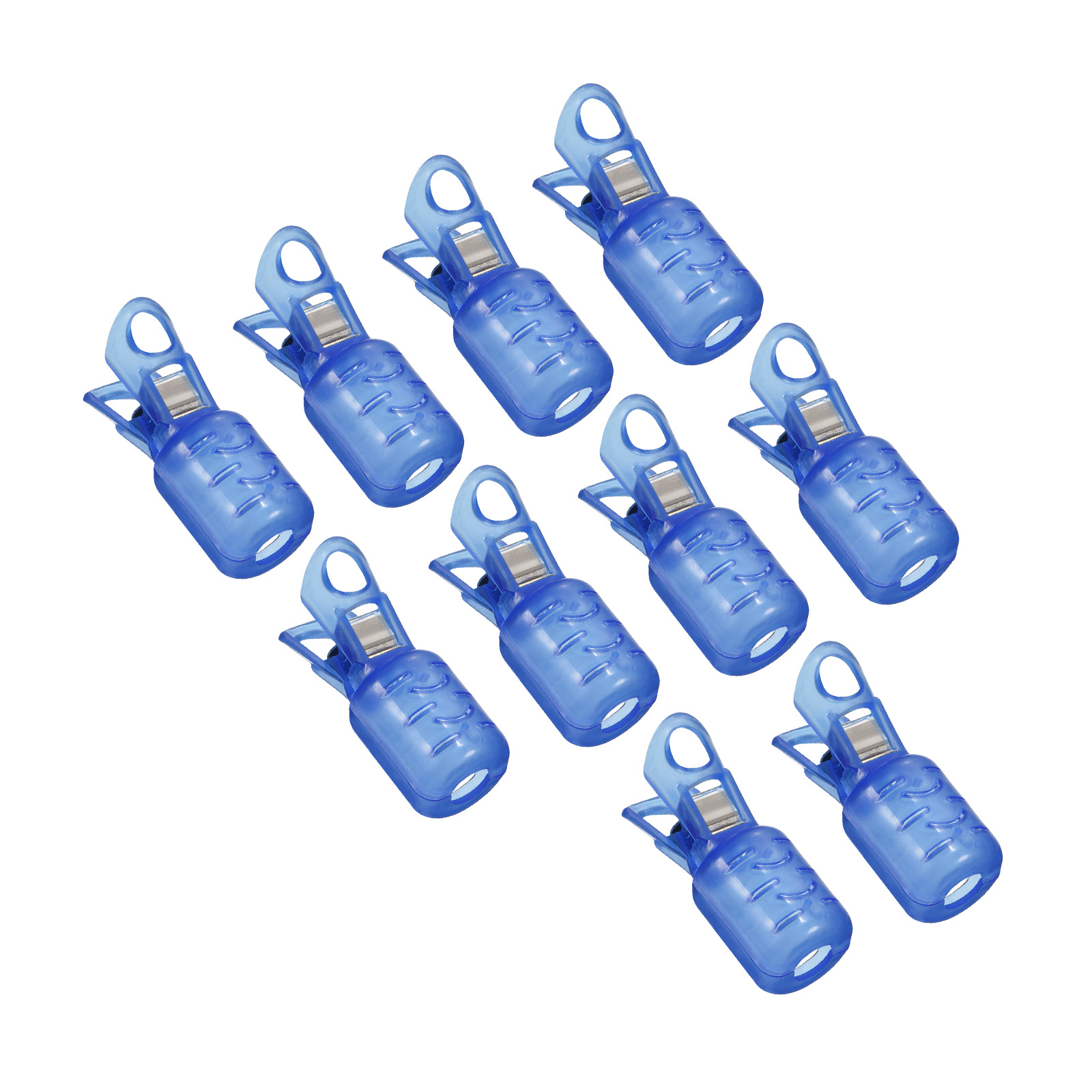 Fishing Lure Box - 10 ชิ้นขนาดเล็กปลาหมึก Jig Hook Protector กรณีตะขอตกปลาครอบคลุม