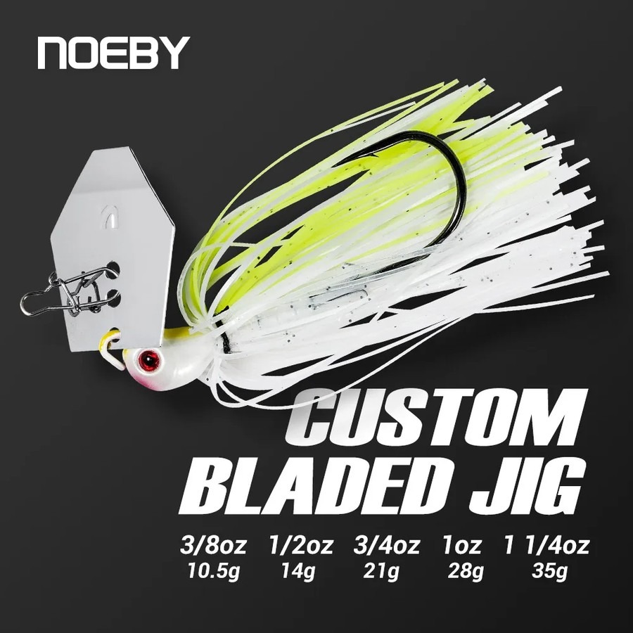 Fishing Lure Blade Bait - เหยื่อตกปลา Noeby Chatterbait Bladed Jig 10.5-35