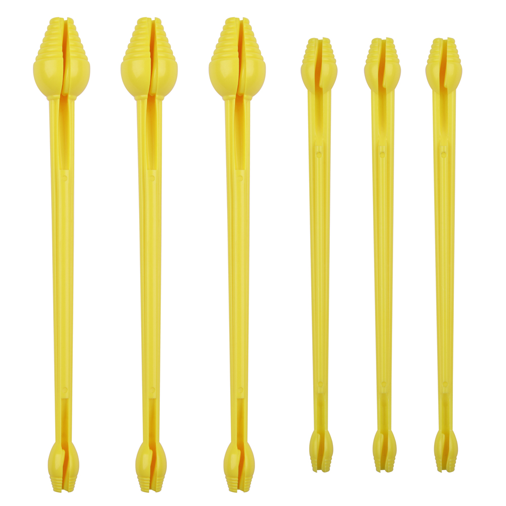 Fishing Lure Accessories - 6 ชิ้นตะขอตกปลา Disgorger Snelled พลาสติกตกปลา Hook