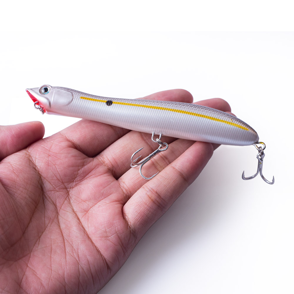 Fishing Lure Popper - เหยื่อปลอมแบบลอยน้ำ ขนาด 120 มม./18 กรัม รุ่น