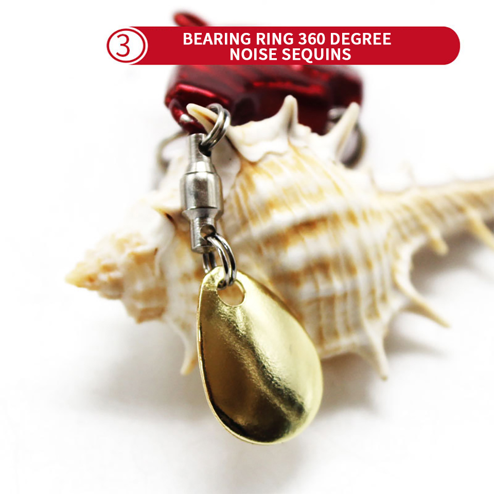 ToplineTackle หาง Spinner Fish - Fishing Lure Spinnerbait บทวิจารณ์และราคา
