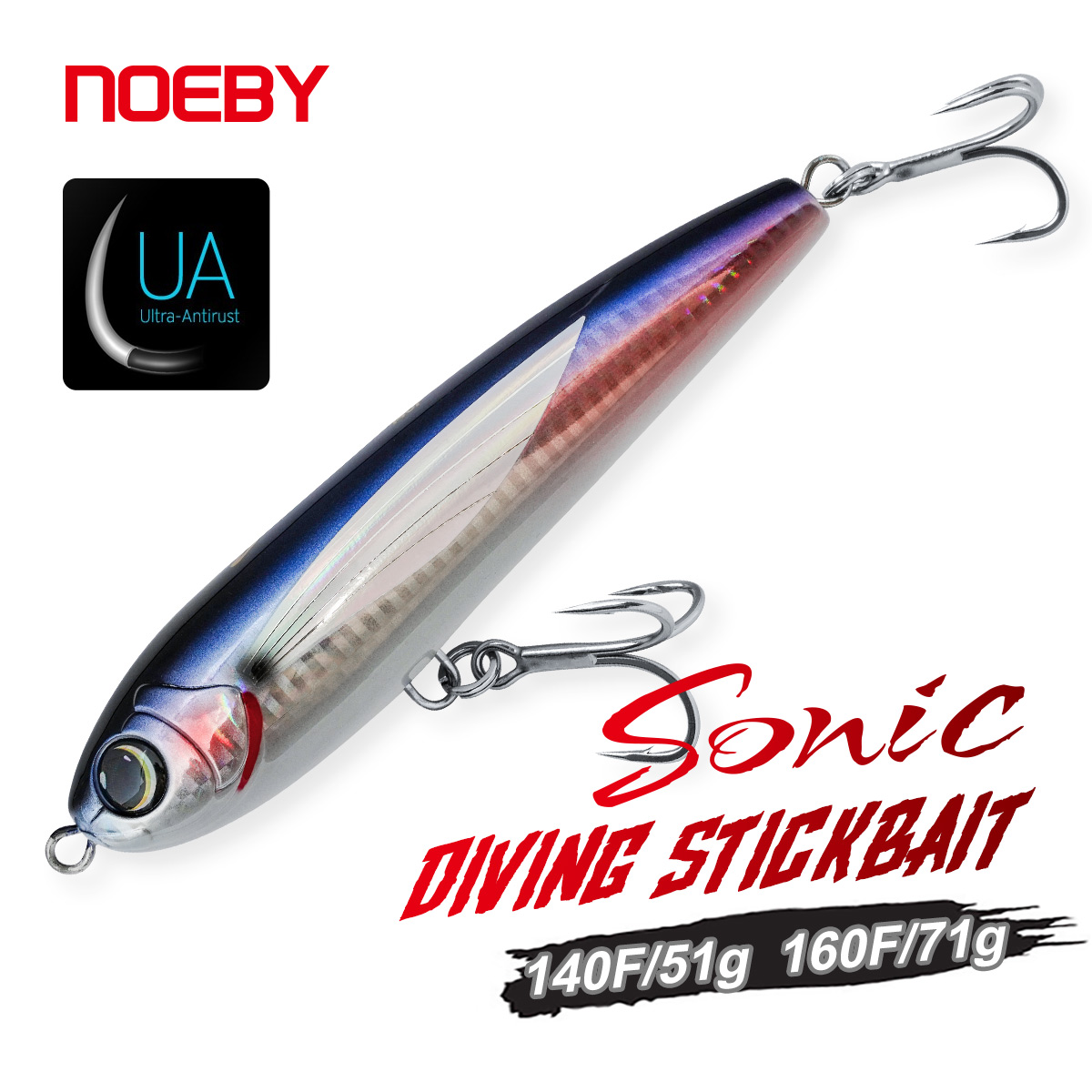 เหยื่อปลอมดำน้ำ NOEBY Diving S - Fishing Lure Buzzbait บทวิจารณ์และราคา
