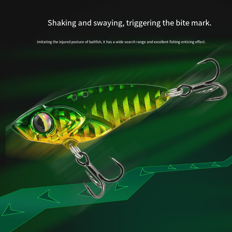 เหยื่อตกปลาโลหะแบบสั่นสะเทือน  - Fishing Lure Blade Bait บทวิจารณ์และราคา