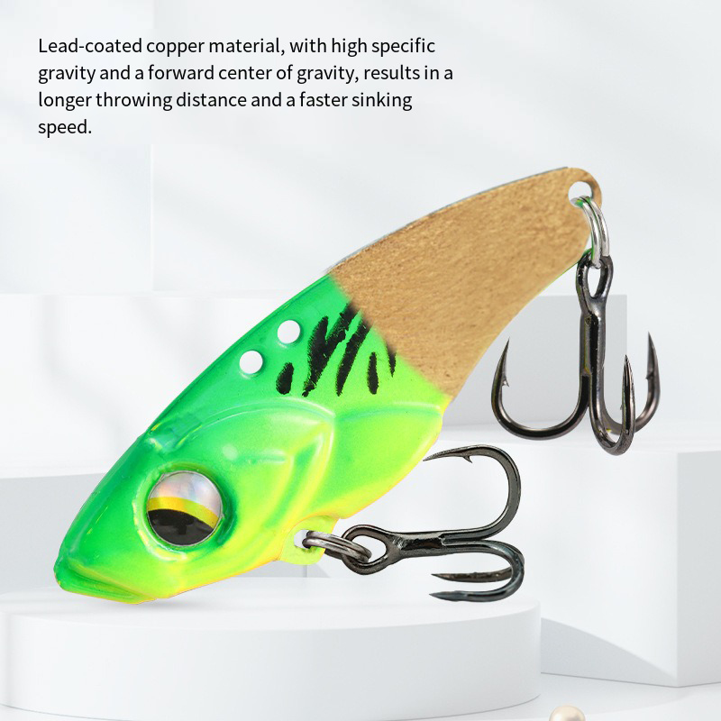 เหยื่อตกปลาโลหะแบบสั่นสะเทือน  - Fishing Lure Blade Bait บทวิจารณ์และราคา