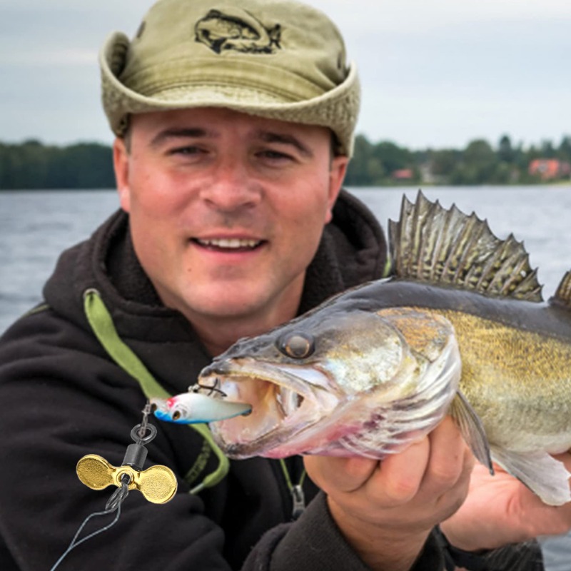 ใบพัดตกปลาแบบปลั๊ก ใบพัดเทอร์โ - Fishing Lure Spinnerbait บทวิจารณ์และราคา