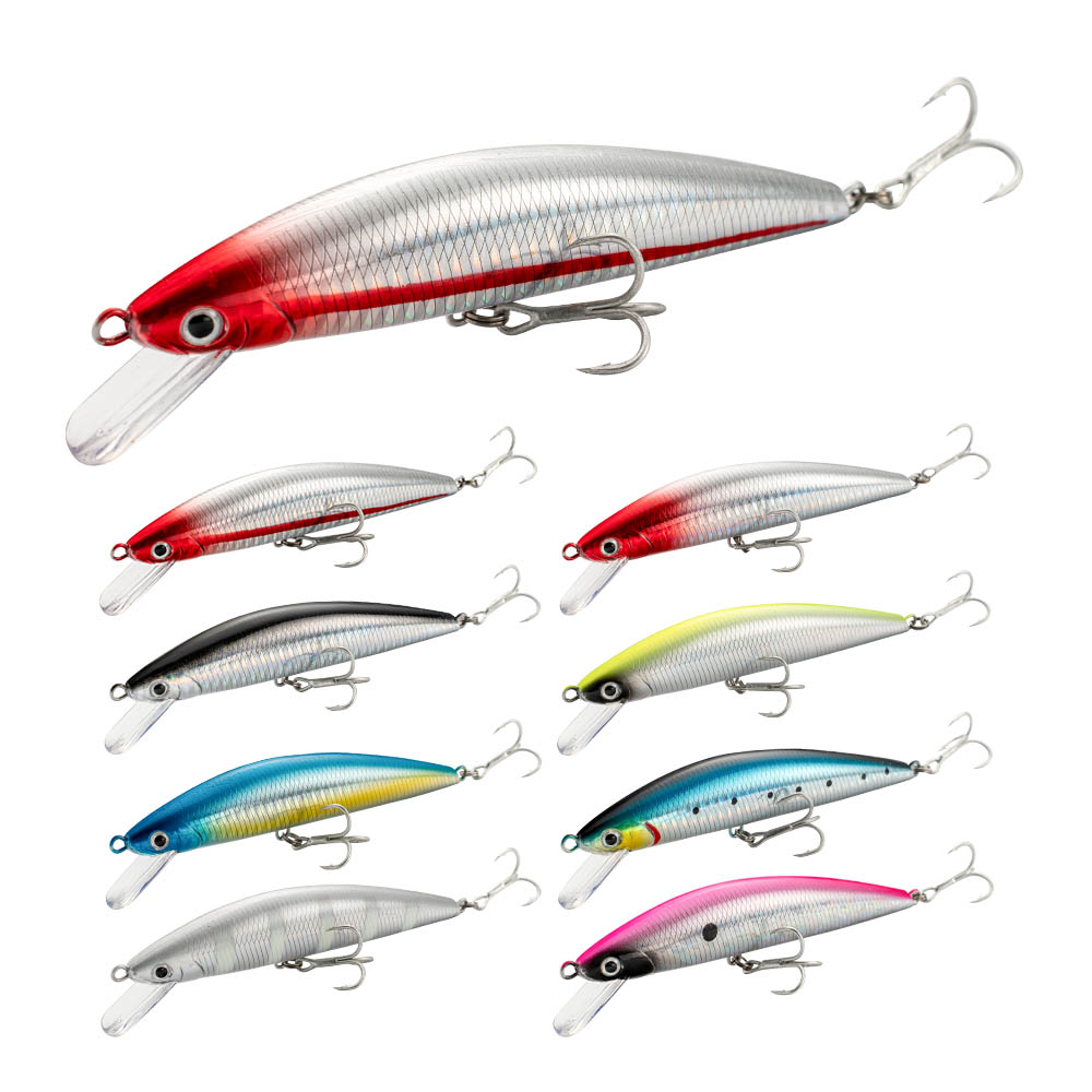 เหยื่อตกปลา Sinking Minnow 13  - Fishing Lure Jerkbait บทวิจารณ์และราคา