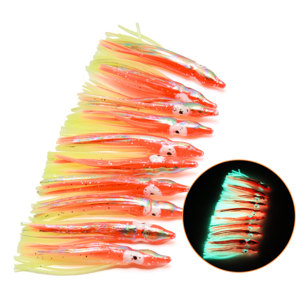 เหยื่อตกปลาหมึกซิลิโคนเรืองแสง - Fishing Lure Buzzbait บทวิจารณ์และราคา