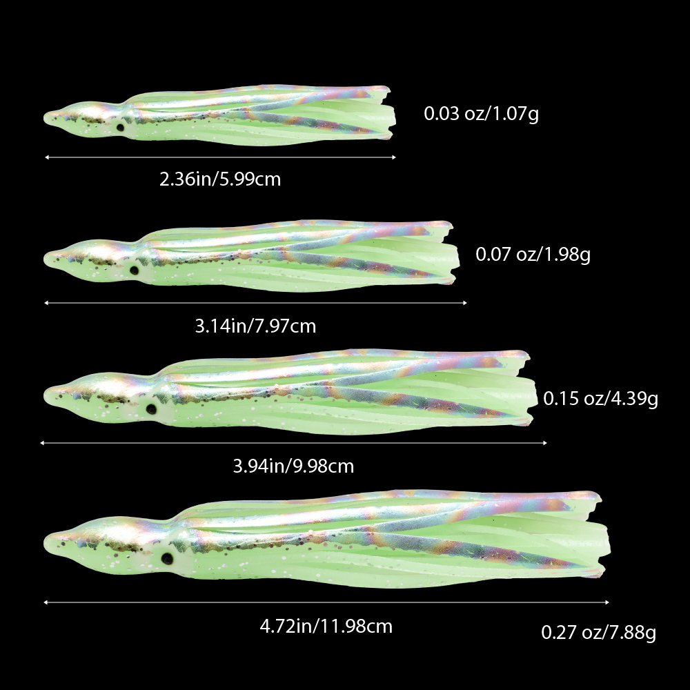 เหยื่อตกปลาหมึกซิลิโคนเรืองแสง - Fishing Lure Buzzbait บทวิจารณ์และราคา