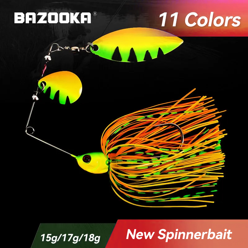 Bazooka 15g 18g Spinnerbait Fi - Fishing Lure Spinnerbait บทวิจารณ์และราคา