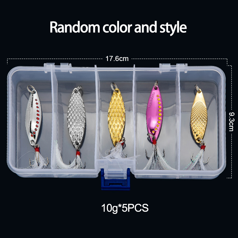 ช้อนโลหะ Spinner Fishing Lure  - Fishing Lure Spinnerbait บทวิจารณ์และราคา