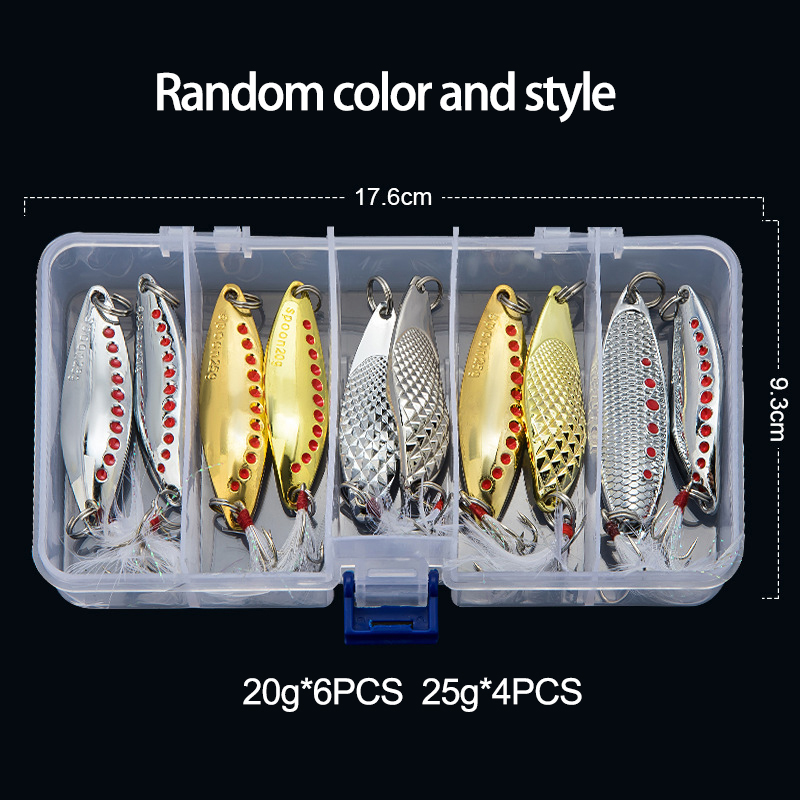 ช้อนโลหะ Spinner Fishing Lure  - Fishing Lure Spinnerbait บทวิจารณ์และราคา