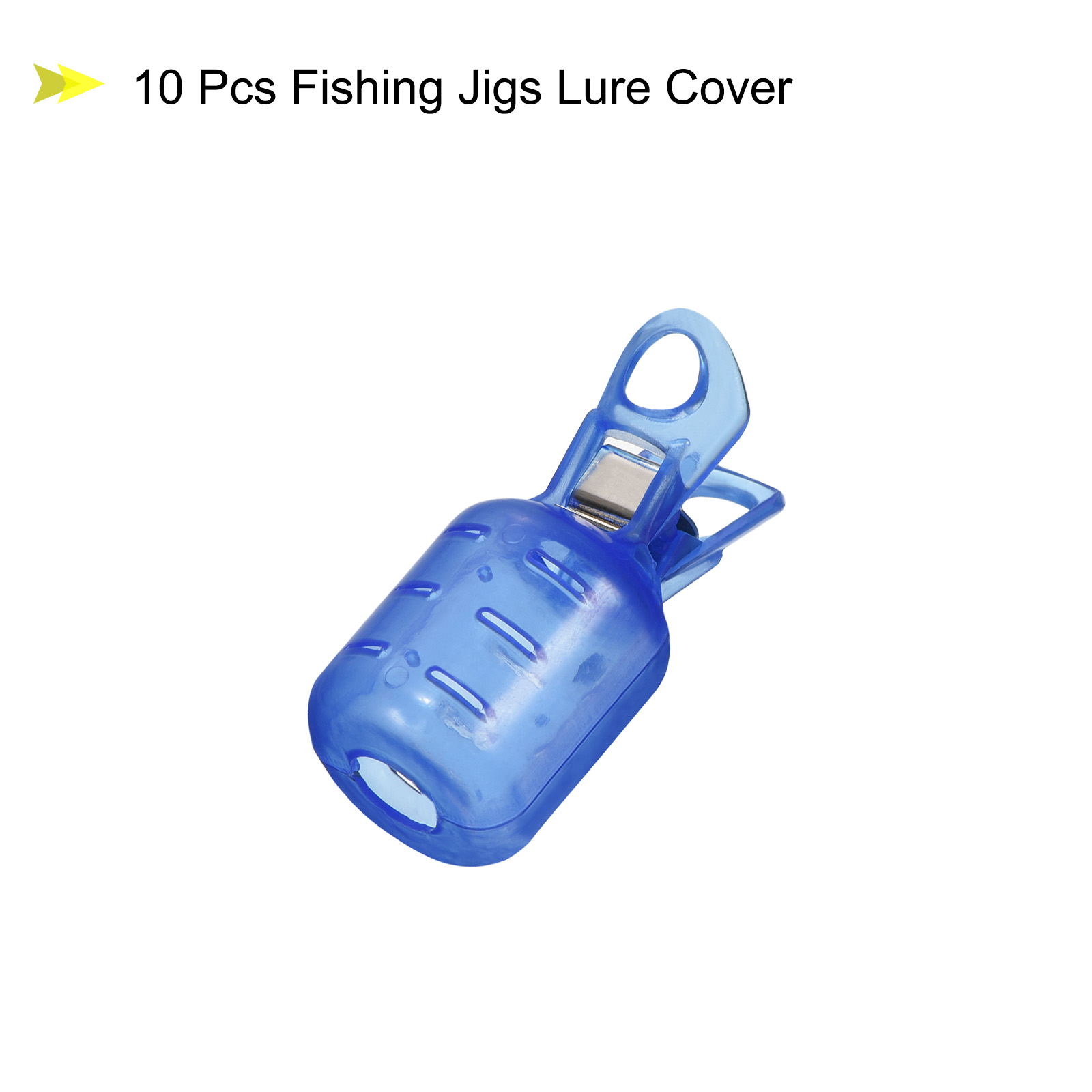 10 ชิ้นขนาดเล็กปลาหมึก Jig Hoo - Fishing Lure Box บทวิจารณ์และราคา
