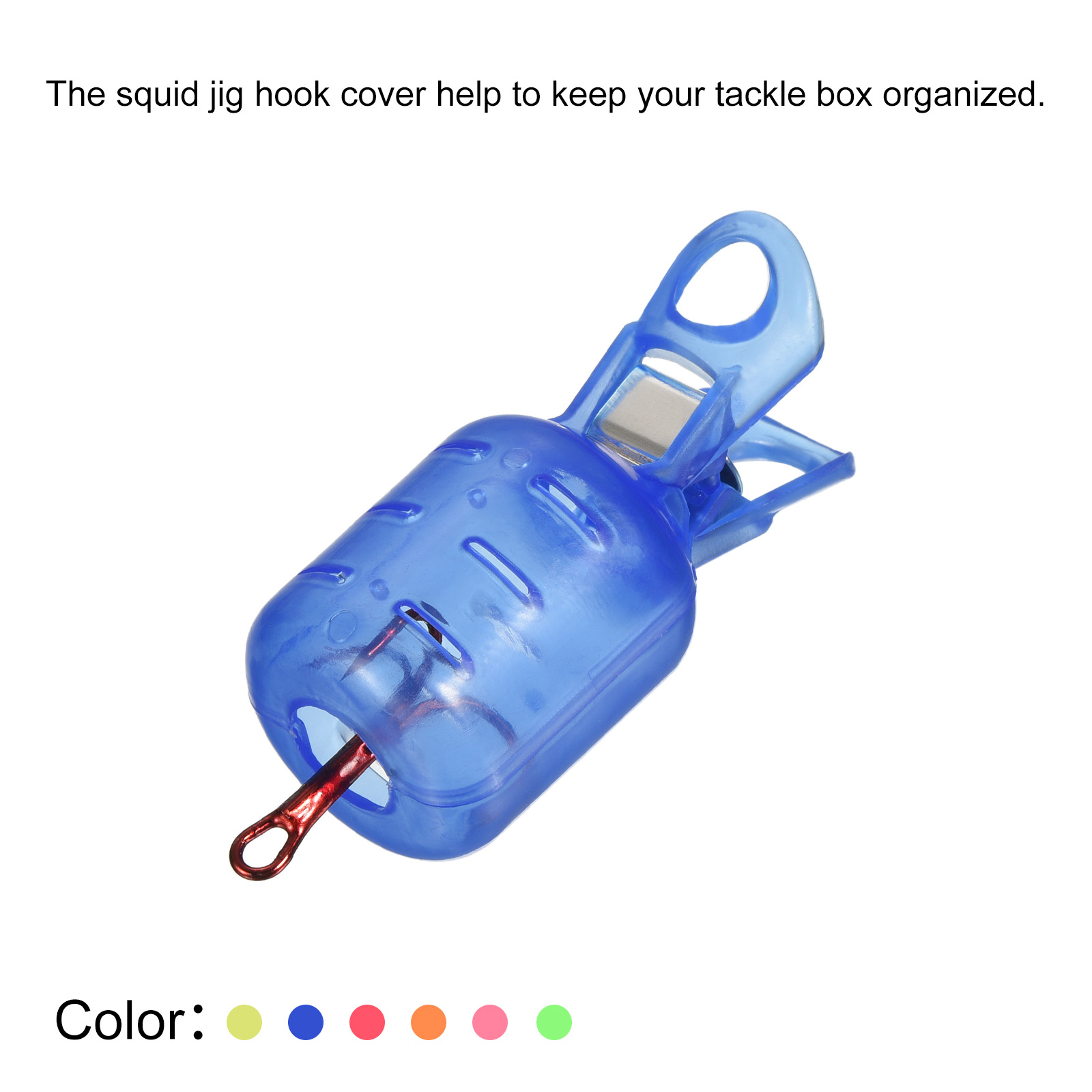 10 ชิ้นขนาดเล็กปลาหมึก Jig Hoo - Fishing Lure Box บทวิจารณ์และราคา