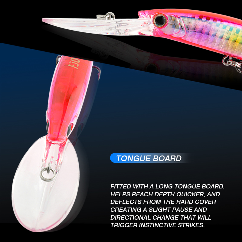 FJORD ลอยตกปลา Lure 110mm 17g  - Fishing Lure Jerkbait บทวิจารณ์และราคา