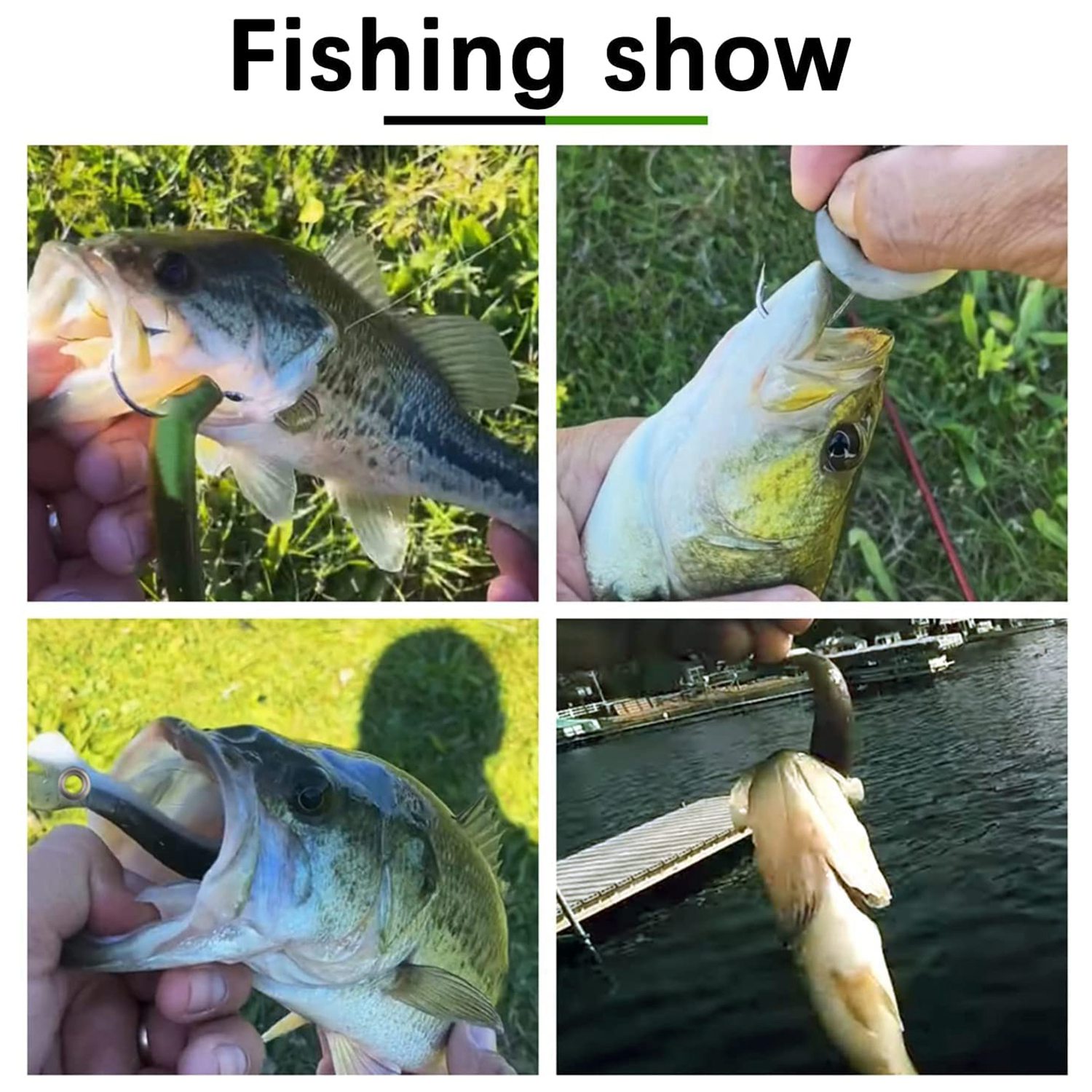 10 ชิ้นเหยื่อตกปลานุ่ม, เหยื่อ - Fishing Lure Swimbait บทวิจารณ์และราคา