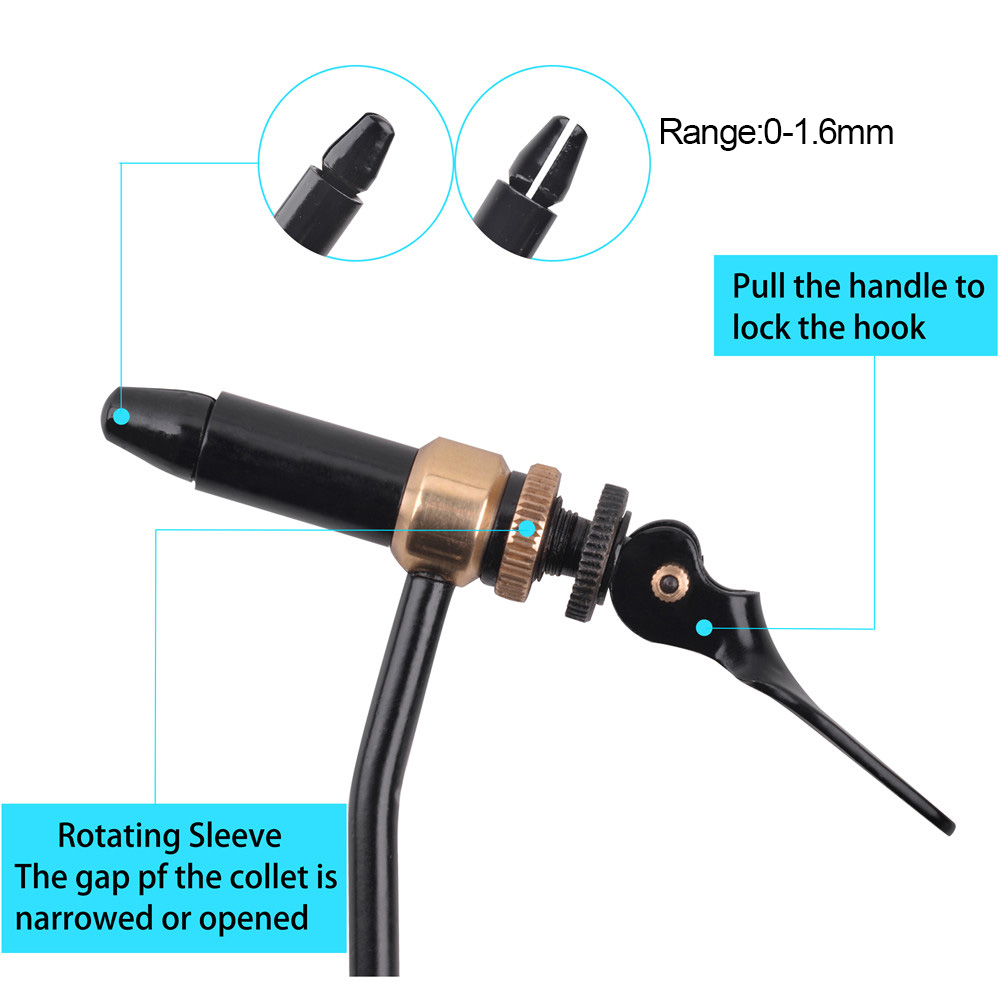 ROTARY Fly Tying Vise เครื่องม - Fishing Lure Making Kit บทวิจารณ์และราคา