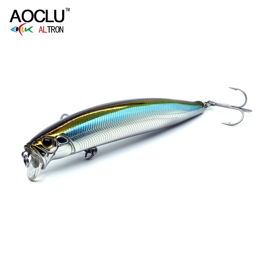 AOCLU Seabass Killer ลอย Wobbl - Fishing Lure Topwater บทวิจารณ์และราคา