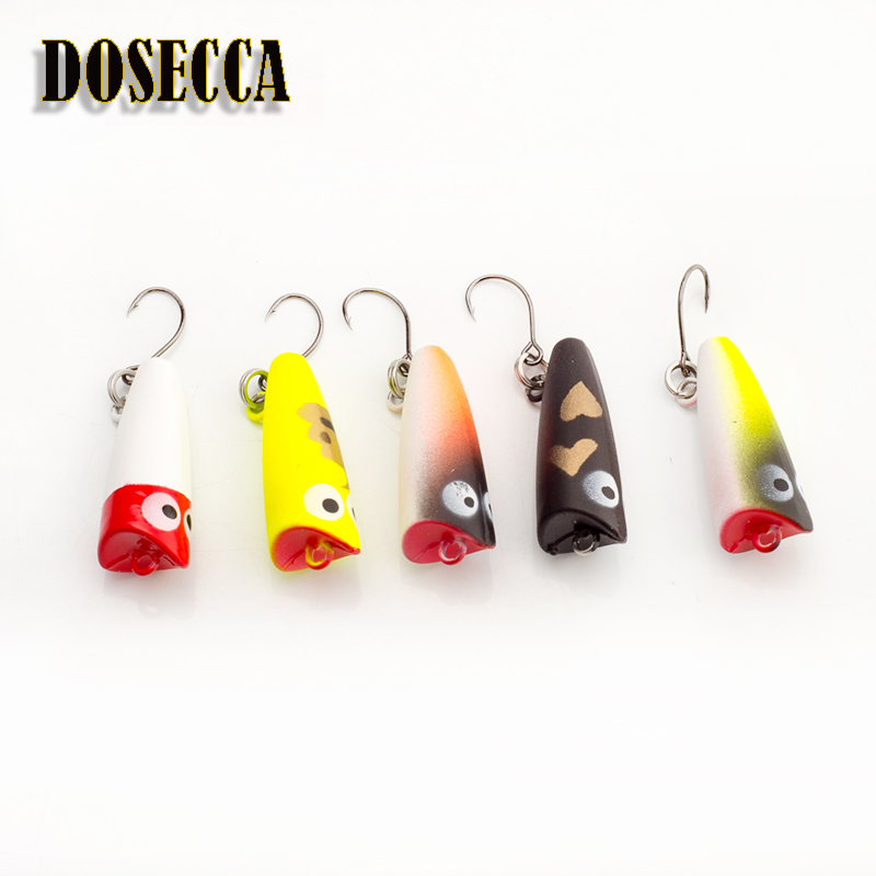 1PCS 2.5Cm 1.5G เหยื่อ Mini Po - Fishing Lure Popper บทวิจารณ์และราคา