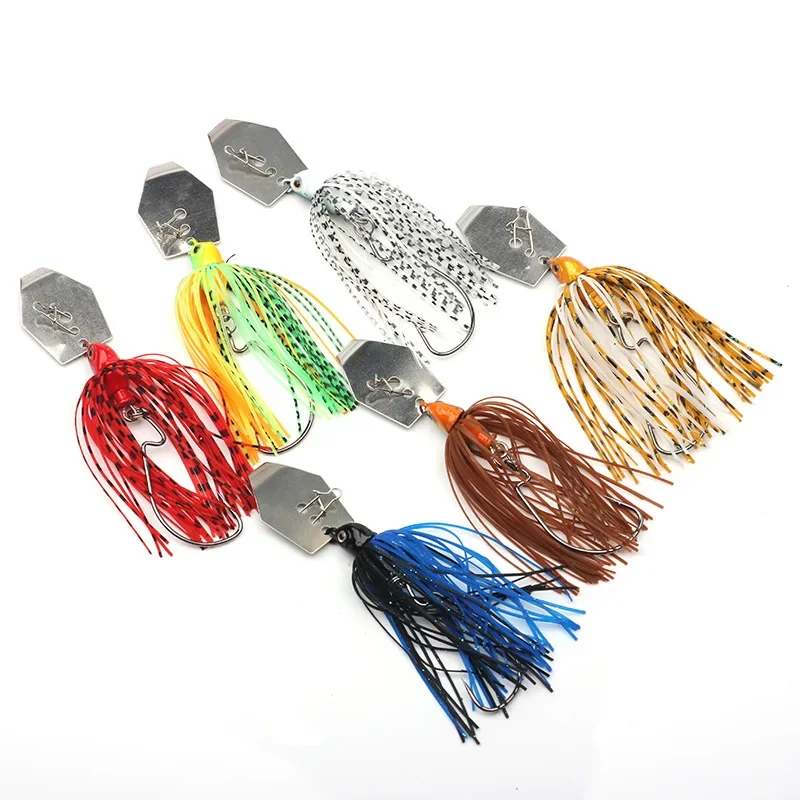 6 ชิ้น/เซ็ต Chatterbait เหยื่อ - Fishing Lure Spinnerbait บทวิจารณ์และราคา