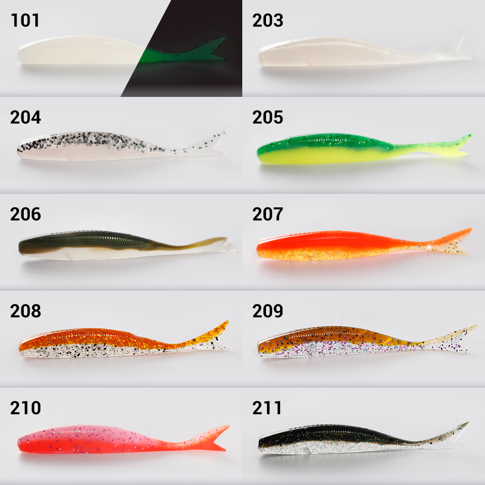 Noeby เหยื่อล่อแบบนิ่ม9ซม. 11ซ - Fishing Lure Blade Bait บทวิจารณ์และราคา