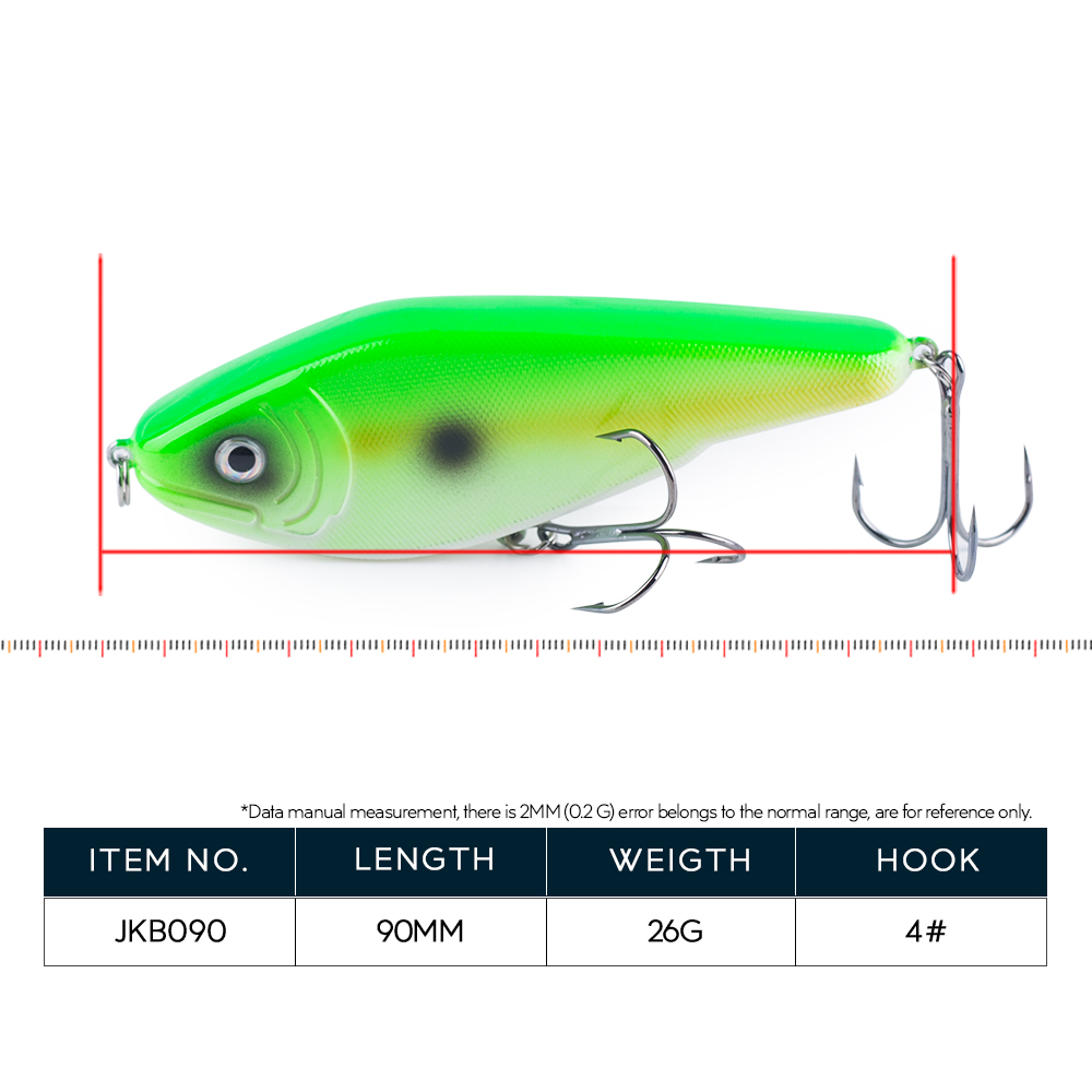 เหยื่อปลอม Hanlin NEW Glide Je - Fishing Lure Crankbait บทวิจารณ์และราคา