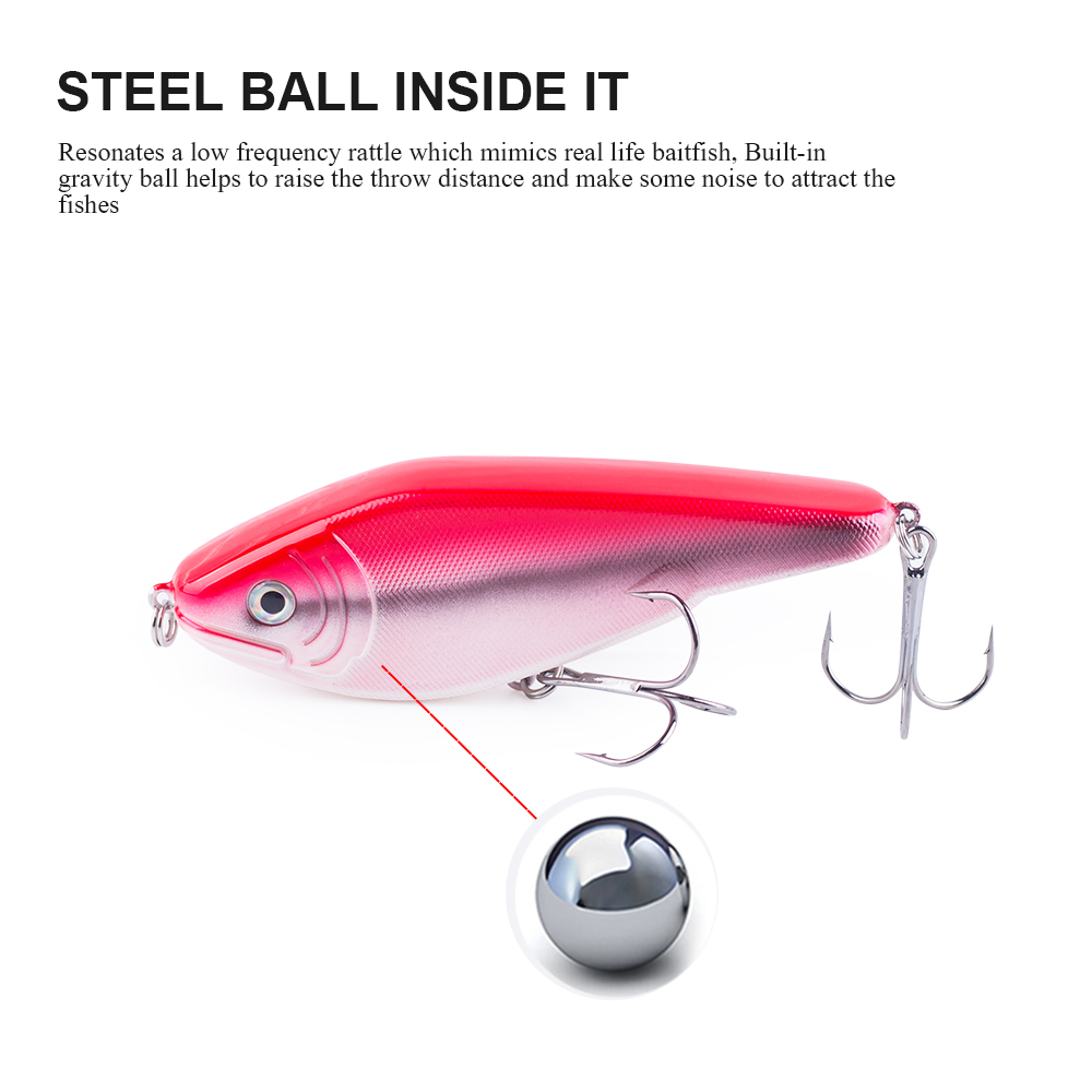 เหยื่อปลอม Hanlin NEW Glide Je - Fishing Lure Crankbait บทวิจารณ์และราคา