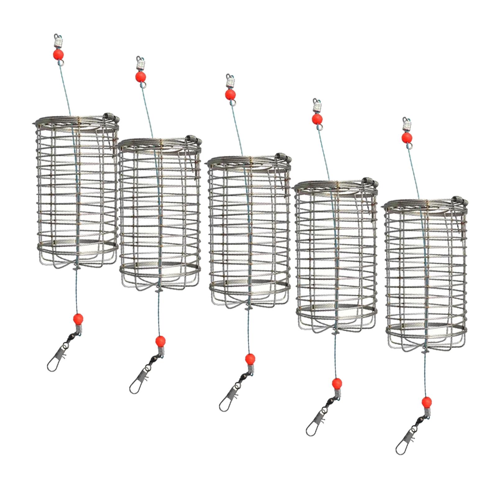 5x Solid ตกปลา Feeder CAGE กับ - Fishing Lure Topwater บทวิจารณ์และราคา