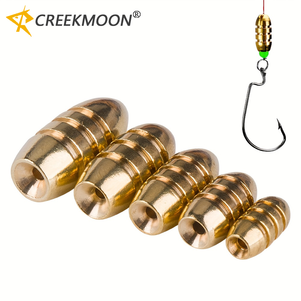 ตุ้มถ่วงตกปลาทองเหลือง 20 ชิ้น - Fishing Lure Accessories บทวิจารณ์และราคา
