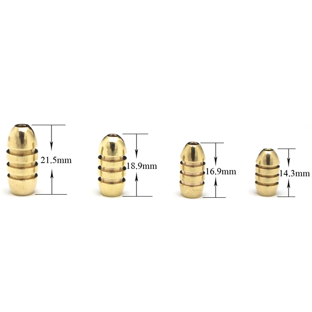 ตุ้มถ่วงตกปลาทองเหลือง 20 ชิ้น - Fishing Lure Accessories บทวิจารณ์และราคา