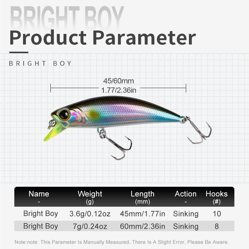 Kingdom Sinking Minnow Fishing - Fishing Lure Crankbait บทวิจารณ์และราคา