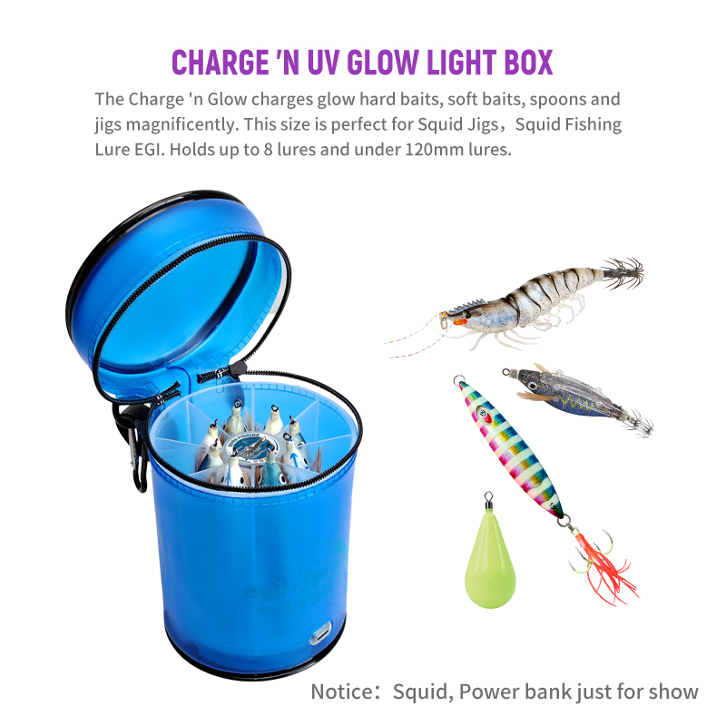 ใหม่กระเป๋าตกปลา Lure UV Glow  - Fishing Lure Jig บทวิจารณ์และราคา