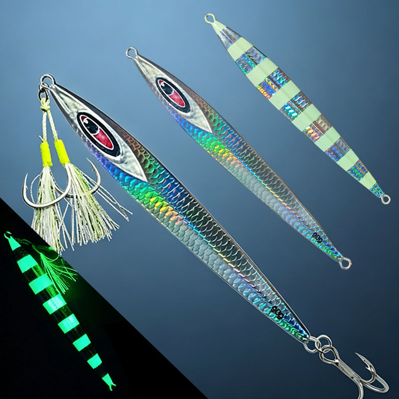 เหยื่อจิ๊กกิ้งโลหะแบบใบยาว ตกป - Fishing Lure Blade Bait บทวิจารณ์และราคา