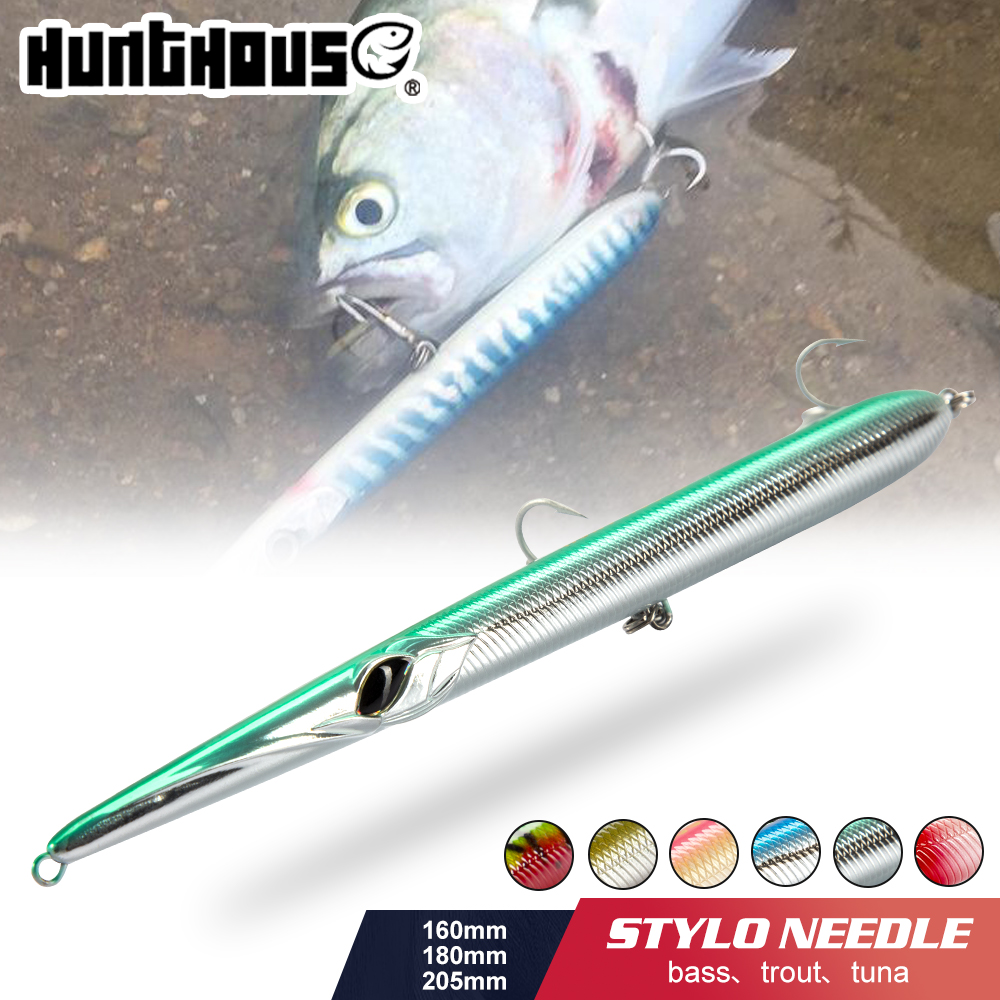 เหยื่อตกปลา Hunthouse แบบเข็ม  - Fishing Lure Topwater บทวิจารณ์และราคา