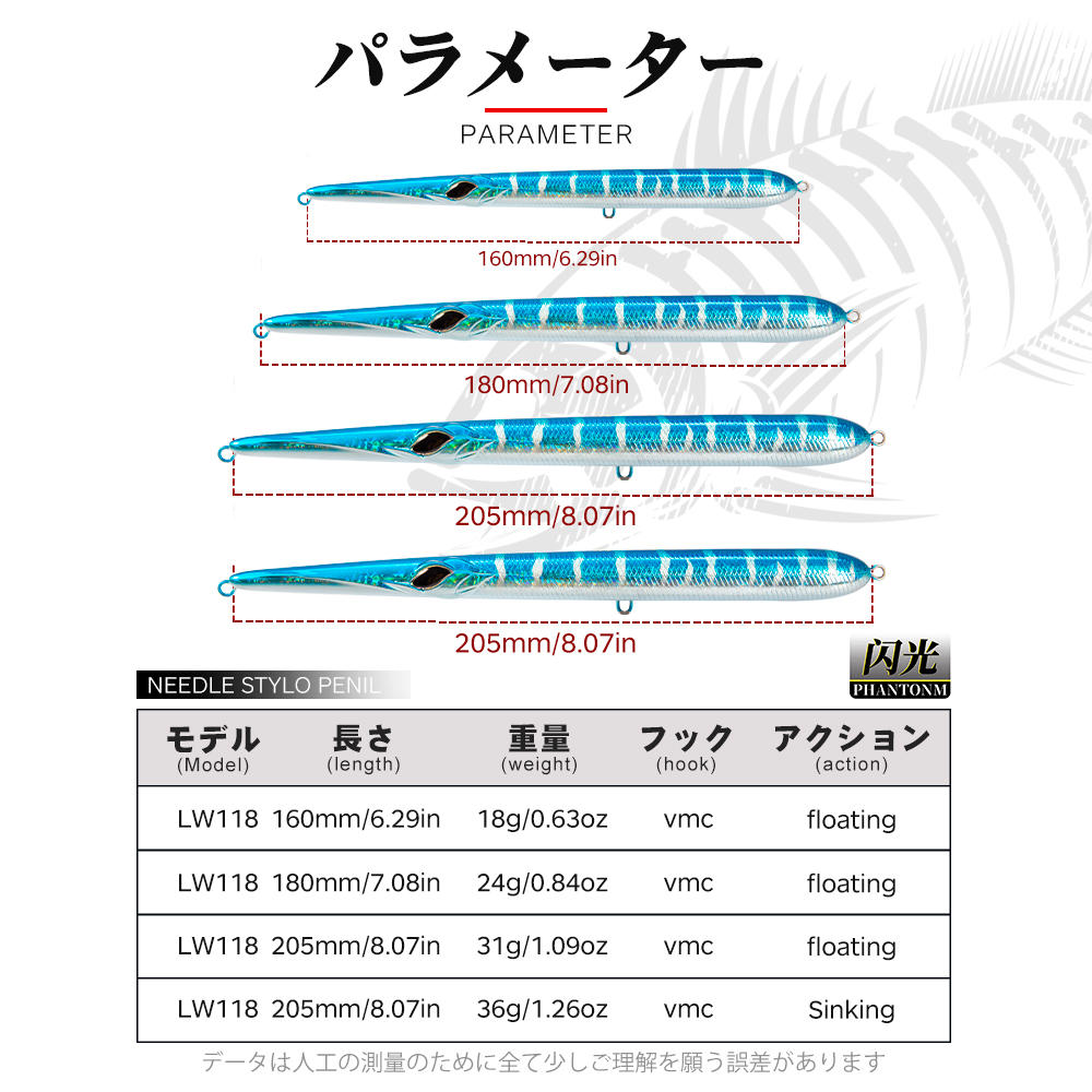 เหยื่อตกปลา Hunthouse แบบเข็ม  - Fishing Lure Topwater บทวิจารณ์และราคา