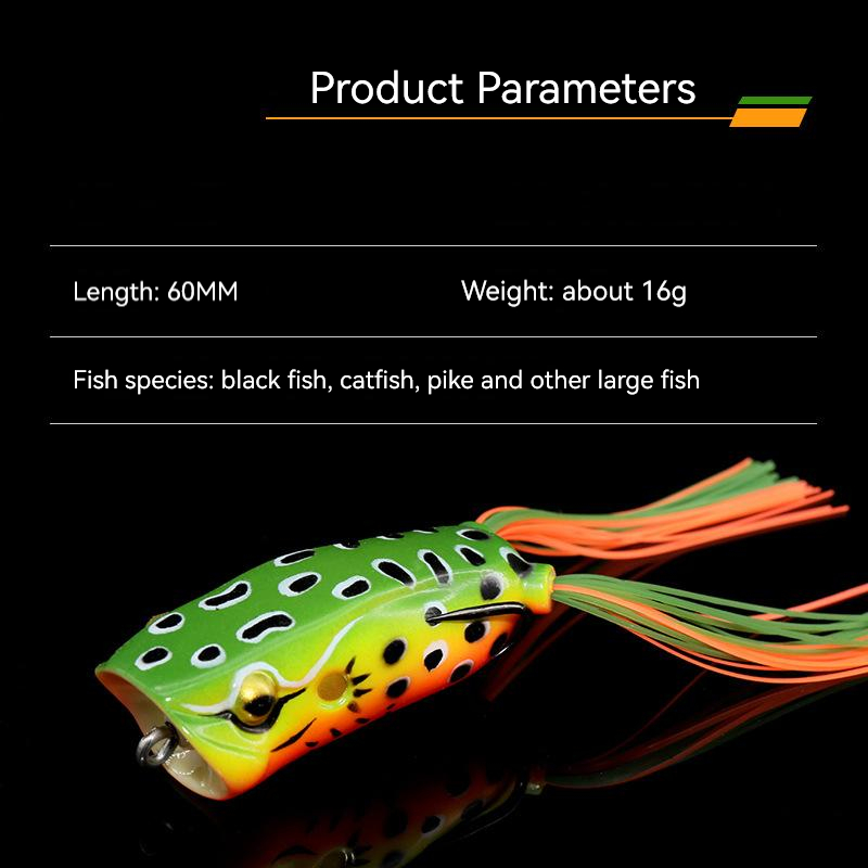 Big ปากกบ Topwater Lures ทนทาน - Fishing Lure Spinnerbait บทวิจารณ์และราคา