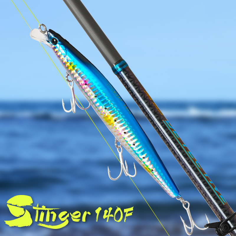 TSURINOYA Stinger 140S เหยื่อต - Fishing Lure Jerkbait บทวิจารณ์และราคา