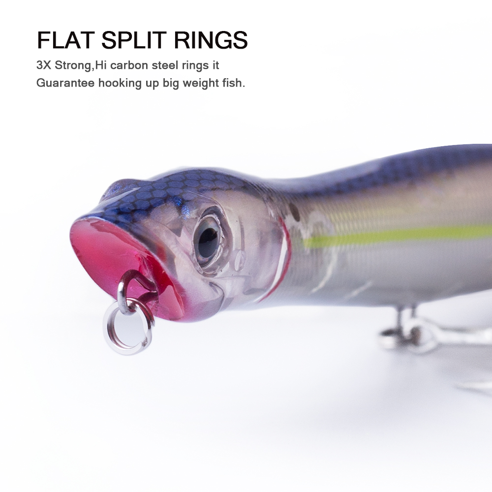 เหยื่อปลอมแบบลอยน้ำ ขนาด 120 ม - Fishing Lure Popper บทวิจารณ์และราคา