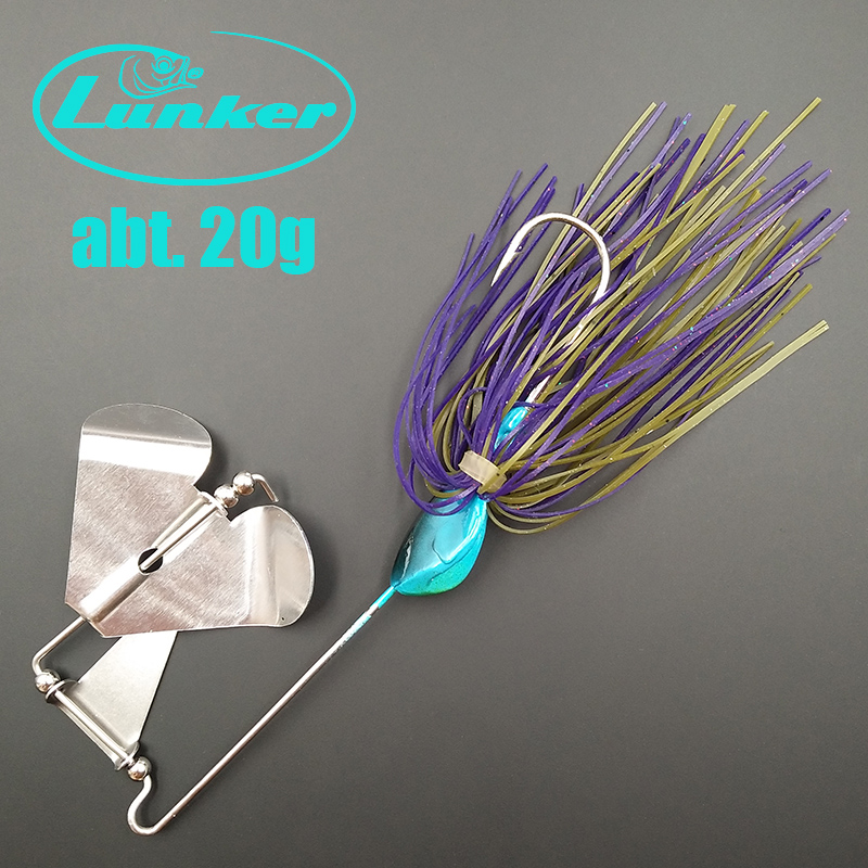 เหยื่อปลอมแบบหมุน Lunker Spinn - Fishing Lure Buzzbait บทวิจารณ์และราคา