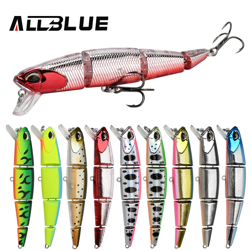 ALLBLUE Professional Jointed S - Fishing Lure Popper บทวิจารณ์และราคา