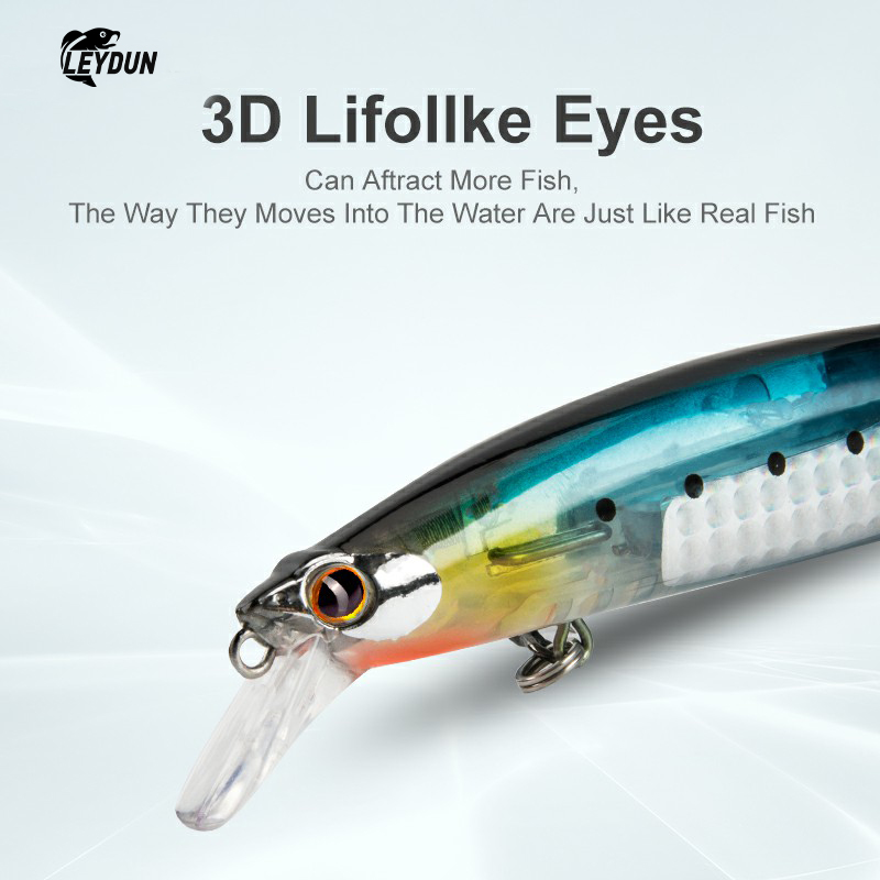 เหยื่อตกปลาทะเลลอยน้ำ LEYDUN ข - Fishing Lure Blade Bait บทวิจารณ์และราคา